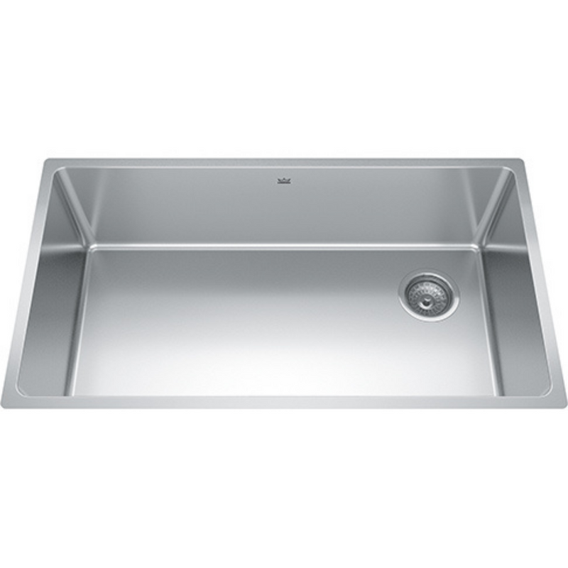 Kindred Brookmore Collection 33" Undermount Single Bowl Stainless Steel Kitchen Sink