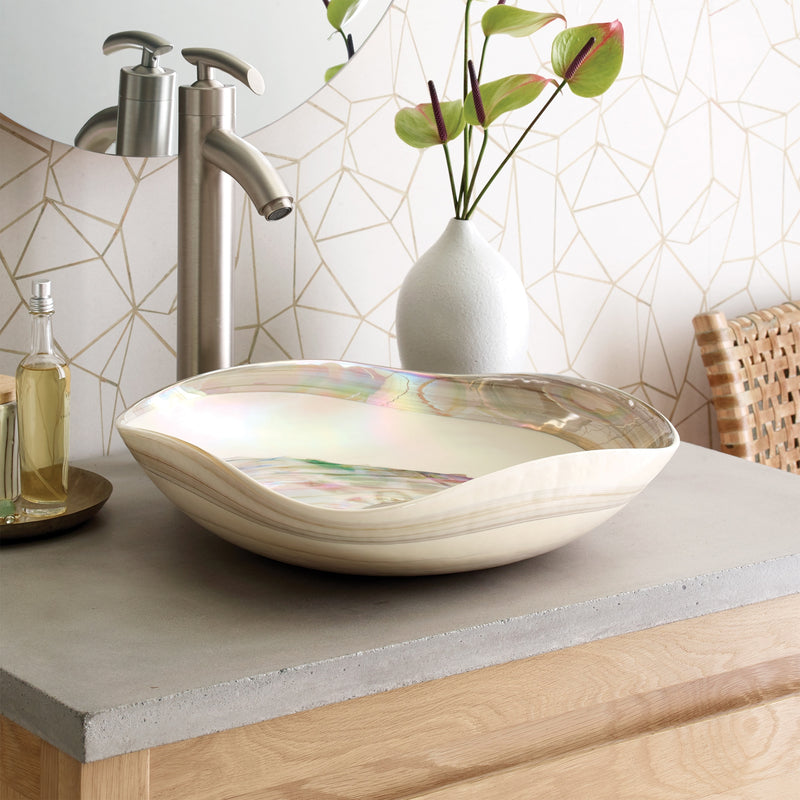 Native Trails Lido Series Glass Vessel Bathroom Sink
