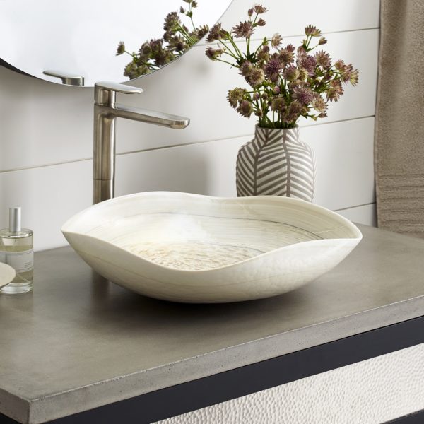 Native Trails Lido Series Glass Vessel Bathroom Sink