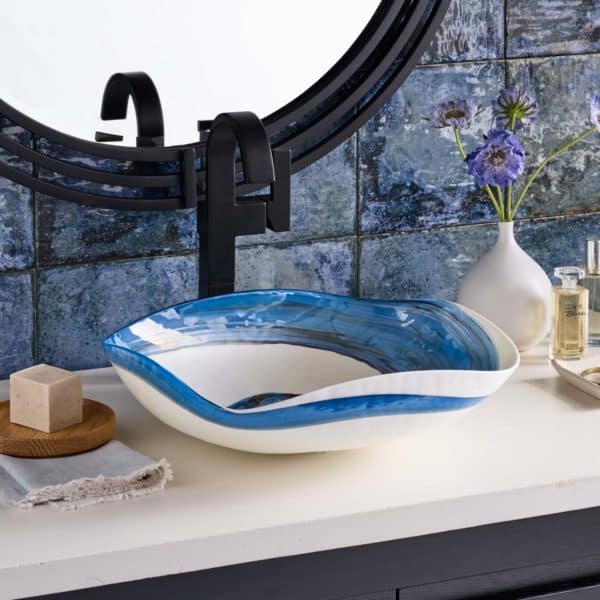 Native Trails Lido Series Glass Vessel Bathroom Sink