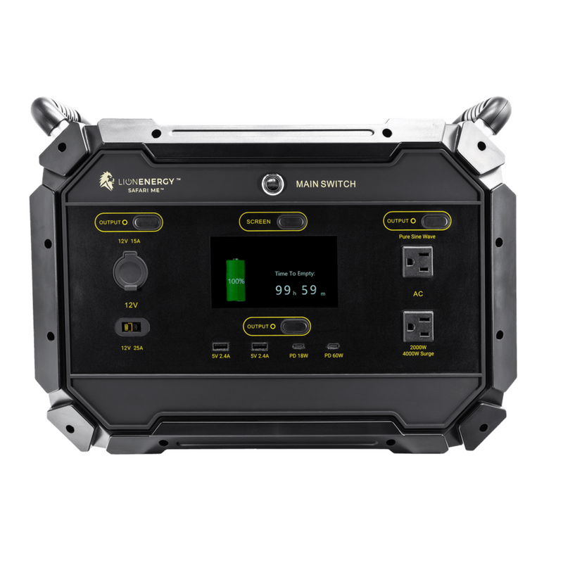 Lion Energy Safari ME Solar Generator
