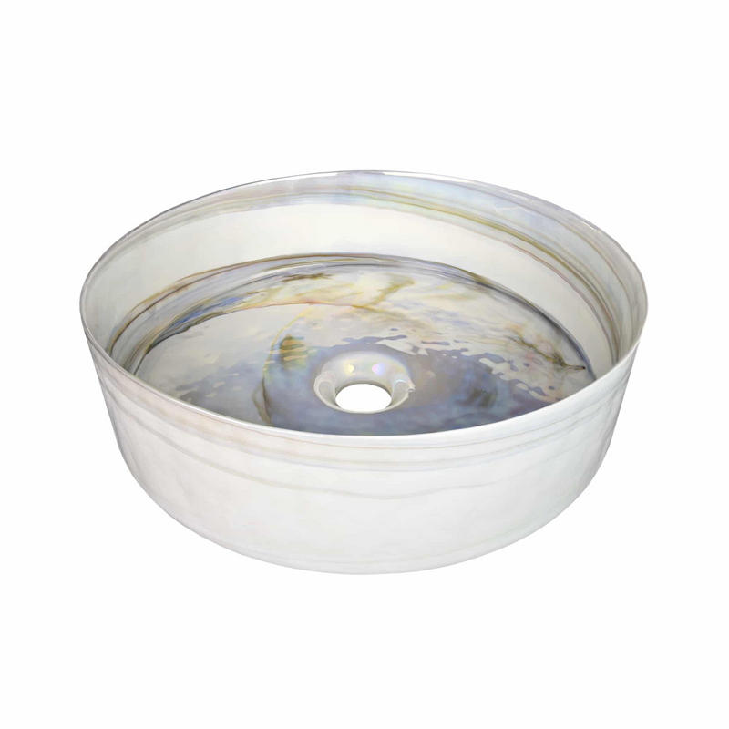 Native Trails Positano Series Glass Vessel Bathroom Sink
