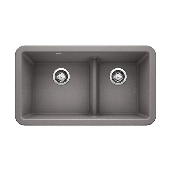Blanco IKON 33 1¾ Apron Low Divide SILGRANIT Kitchen Sink — Rise