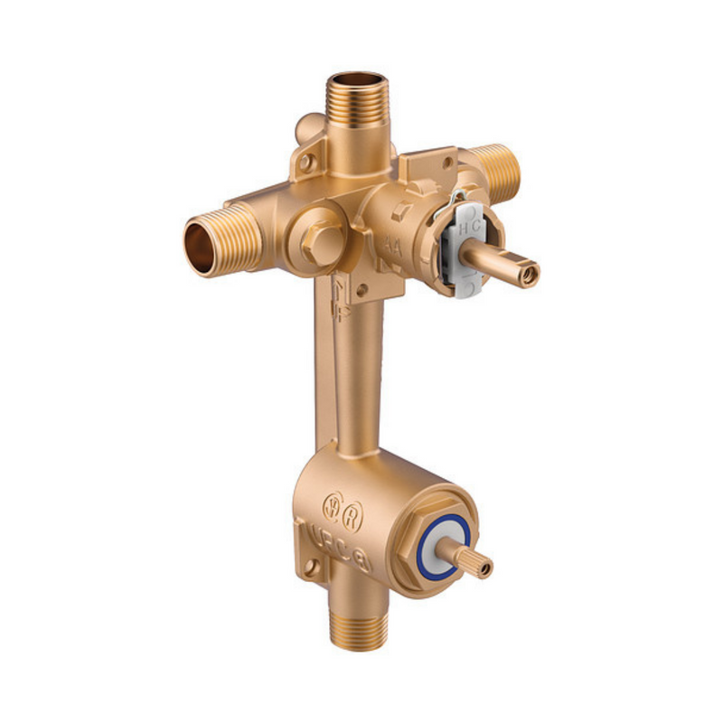 Moen M-Pact Posi-Temp® With Diverter 1/2" CC IPS Connection Includes Pressure Balancing