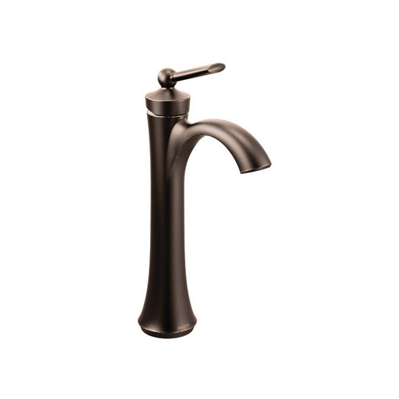 Moen Wynford Oil Rubbed Bronze One-Handle Bathroom Faucet
