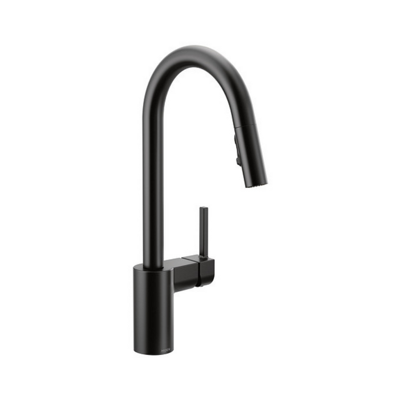 Moen Align Matte Black One-Handle High Arc Pull-Down Kitchen Faucet
