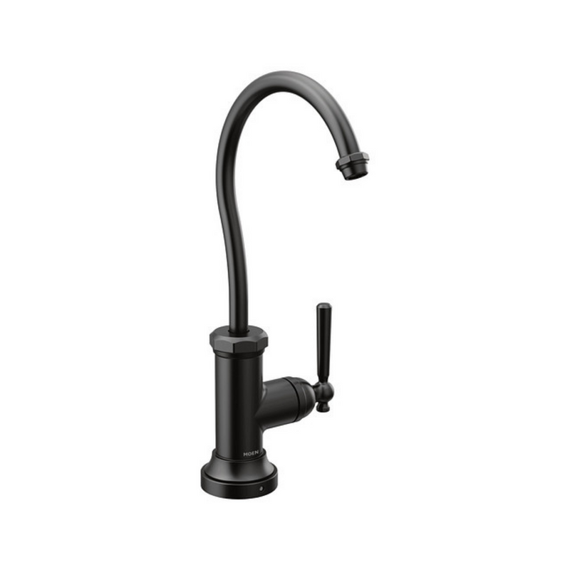Moen Sip Matte Black One-Handle High Arc Beverage Faucet