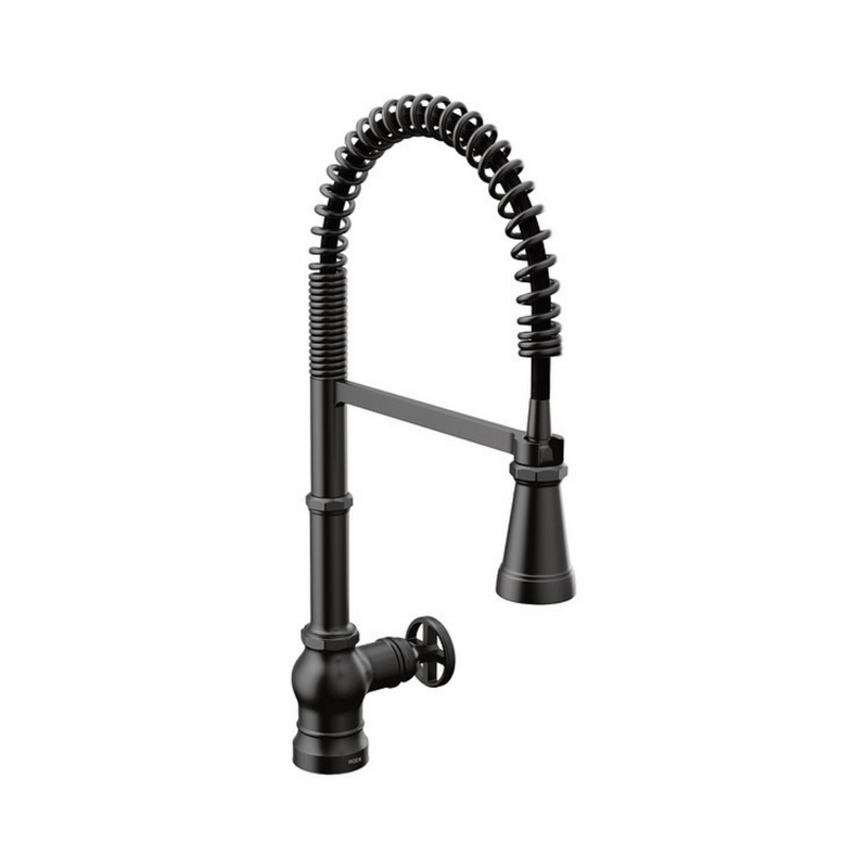 Moen Paterson Matte Black One-Handle Pull-Down Kitchen Faucet