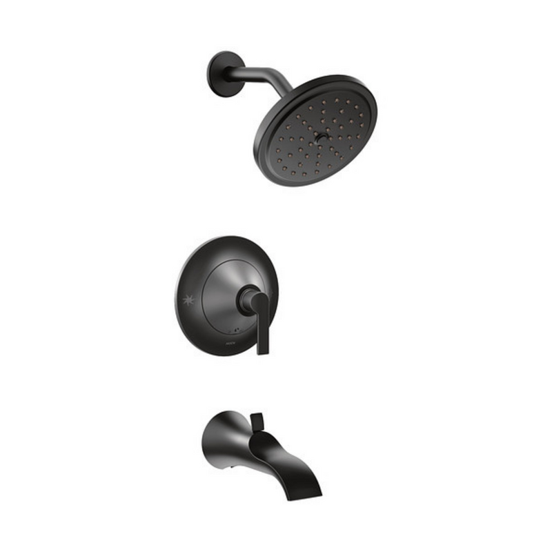 Moen Doux Matte Black Posi-Temp® Tub/Shower