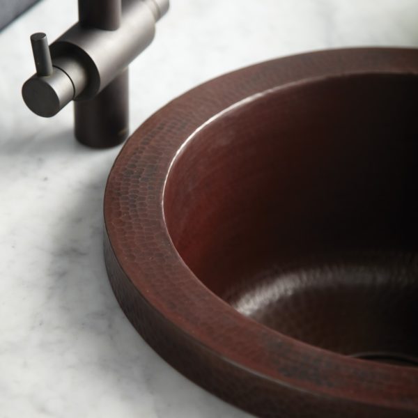 Native Trails Mojito Hammered Copper Bar & Prep Sink