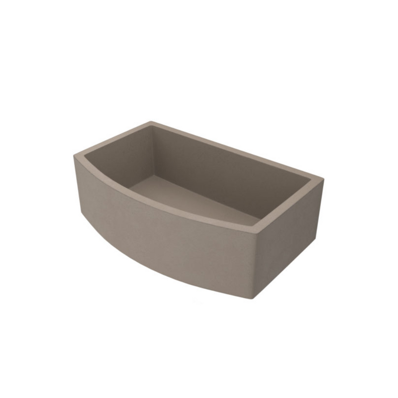 Native Trails Farmhouse Quartet 33-Inch NativeStone Apron Front Kitchen Sink