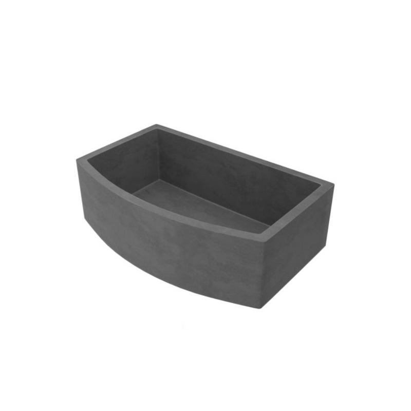 Native Trails Farmhouse Quartet 33-Inch NativeStone Apron Front Kitchen Sink