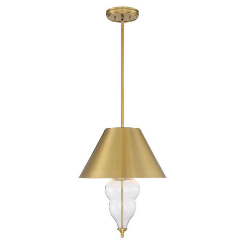 Craftmade Nabu 3 Light Pendant in Satin Brass