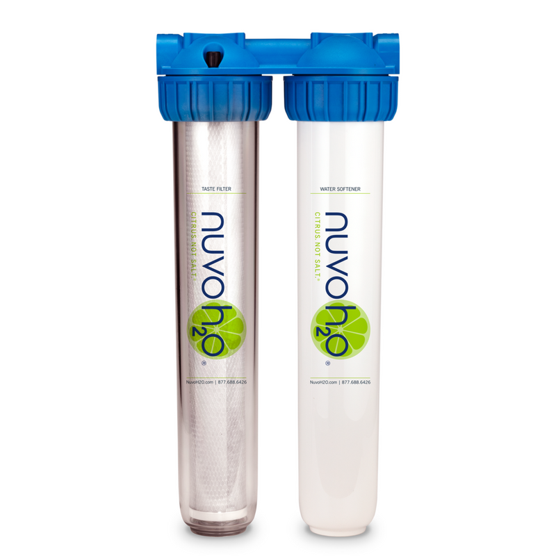 NuvoH2O Home Duo Water Softener + Taste Filter System