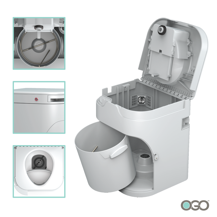 OGO Waterless Composting Toilet