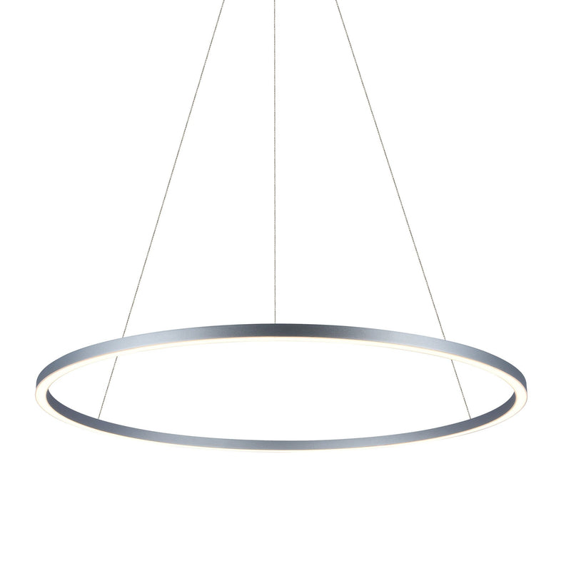 VONN Tania 39" VMC34911AL Modern Circular LED Chandelier in Silver