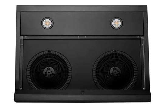 Hauslane 30" Chef UC-PS18BSS-30 860 CFM Ducted Black Stainless Steel Undercabinet Range Hood