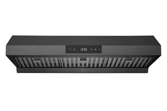 Hauslane 30" Chef UC-PS18BSS-30 860 CFM Ducted Black Stainless Steel Undercabinet Range Hood