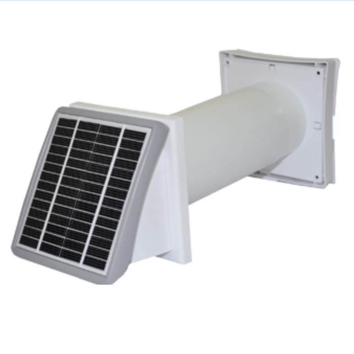 Vents-US Solar Powered Ductless Fresh Air Wall Vent PSS 102 — Rise