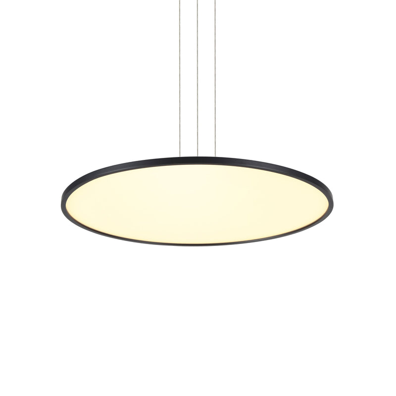 VONN Salm 24" VMC31840BL Disc LED Chandelier in Black