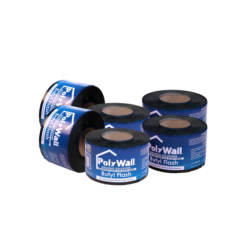 PolyWall Butyl Flash Window Flashing 4”x 100’