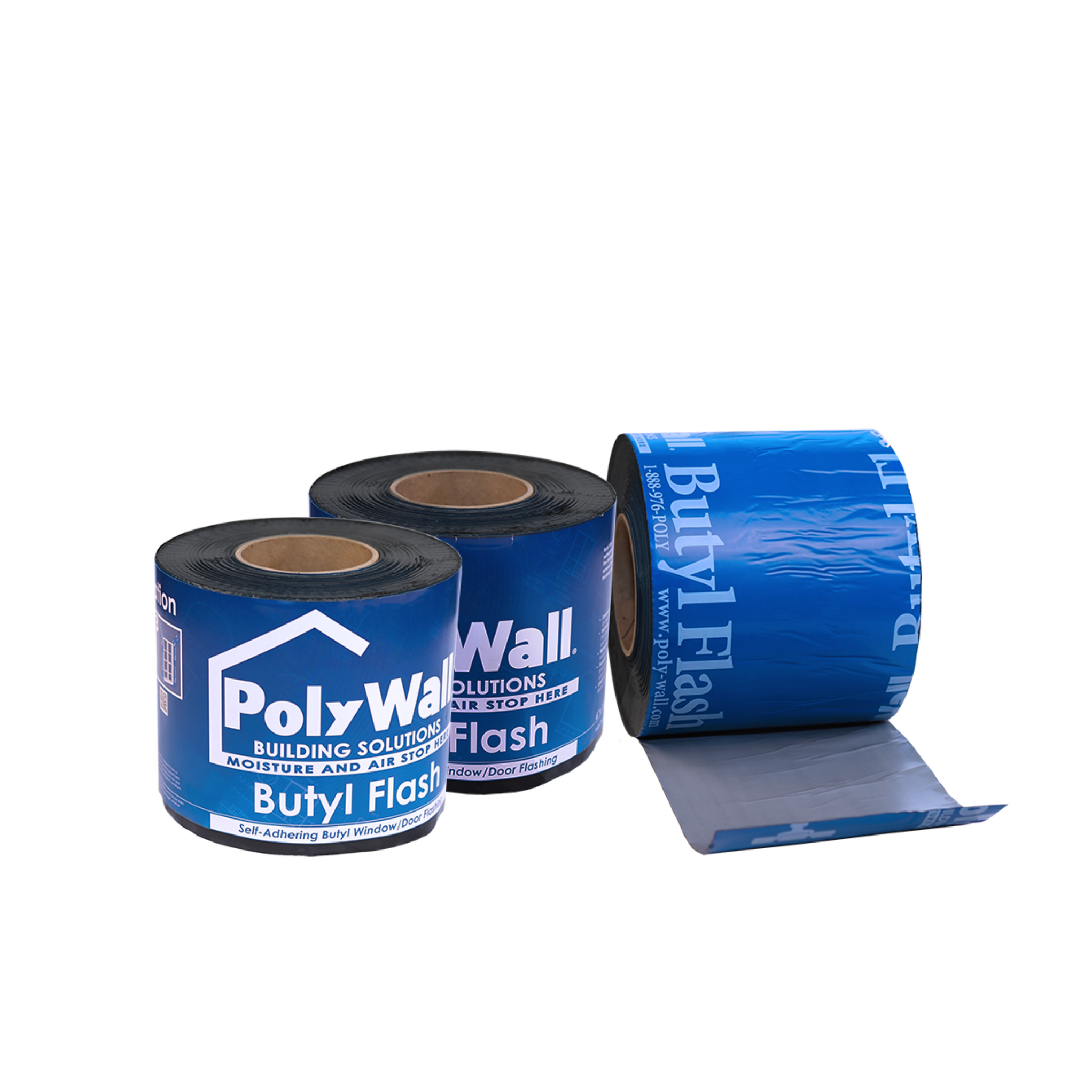 PolyWall Butyl Flash Window Flashing 6”x 100’ — Rise