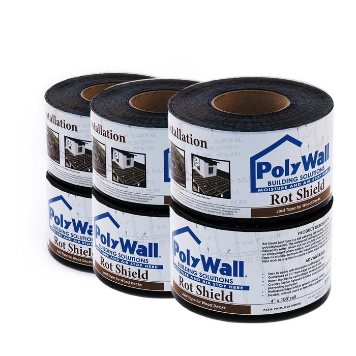PolyWall Rot Shield Joist Tape 4" x 100'