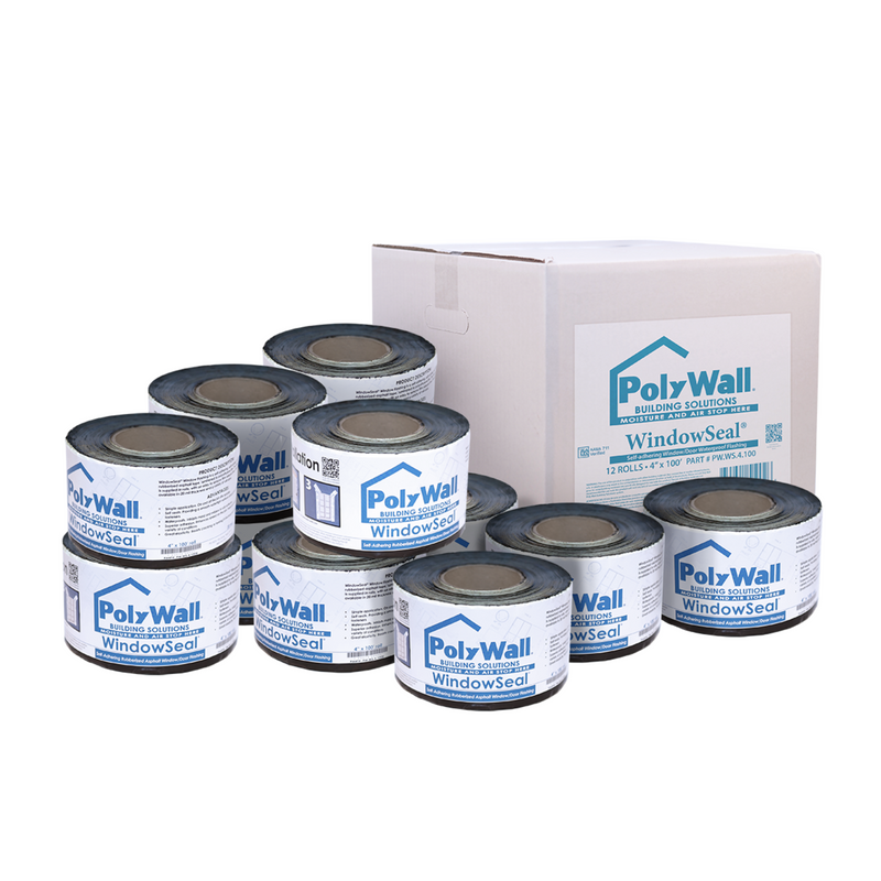 PolyWall WindowSeal Window Flashing 20 Mil 4" x 100'