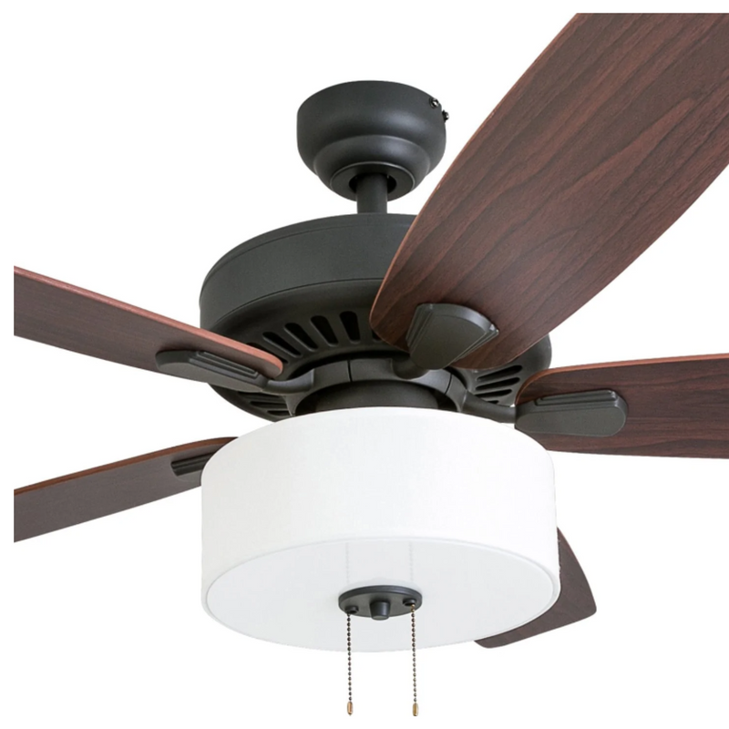 Prominence Home 52" Greybrook Bronze Pull Chain Ceiling Fan