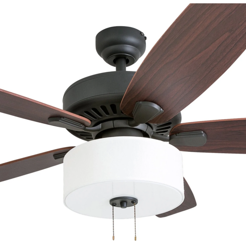 Prominence Home 52" Greybrook Bronze Pull Chain Ceiling Fan w/Remote