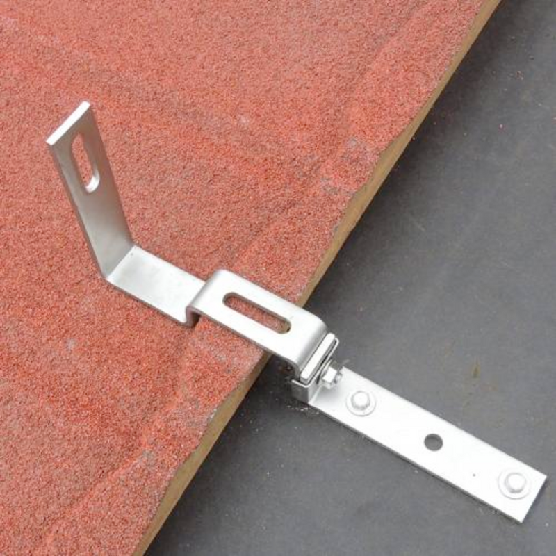 QuickBOLT Stone Coated Roof Height Adjustable 18mm for Side Mount Rails - Short