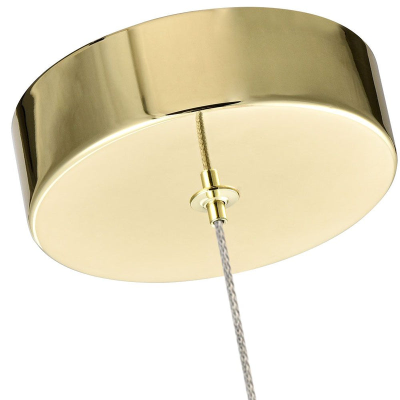 VONN Amalfi 4.75" VAP2211GL Integrated LED Pendant Light - Gold