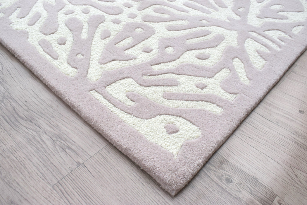 Organic Weave Quinn Handtufted Wool Cut + Loop Pile Rug