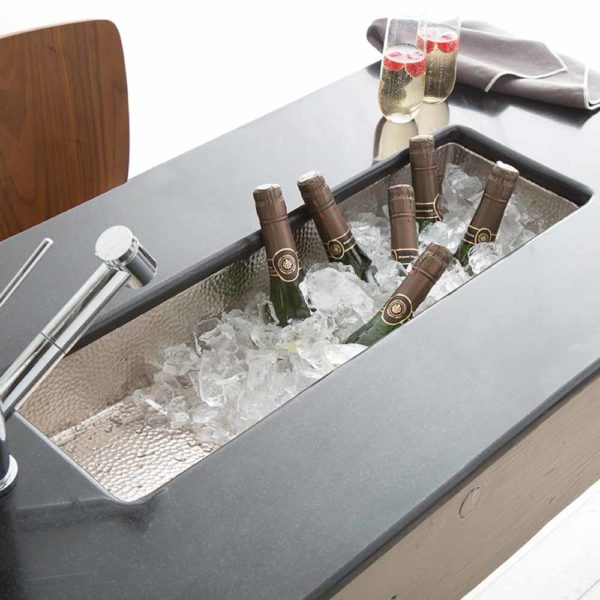 Native Trails Rio Chico Copper Bar/Prep Trough Sink
