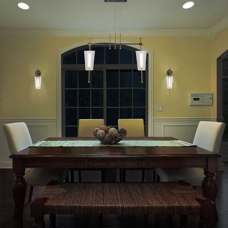 VONN Artisan Toscana VAP2102AB Integrated LED Linear Pendant Light