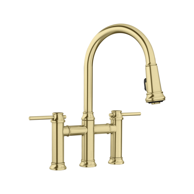 Blanco Empressa Bridge Pull-Down Kitchen Faucet 1.5 GPM
