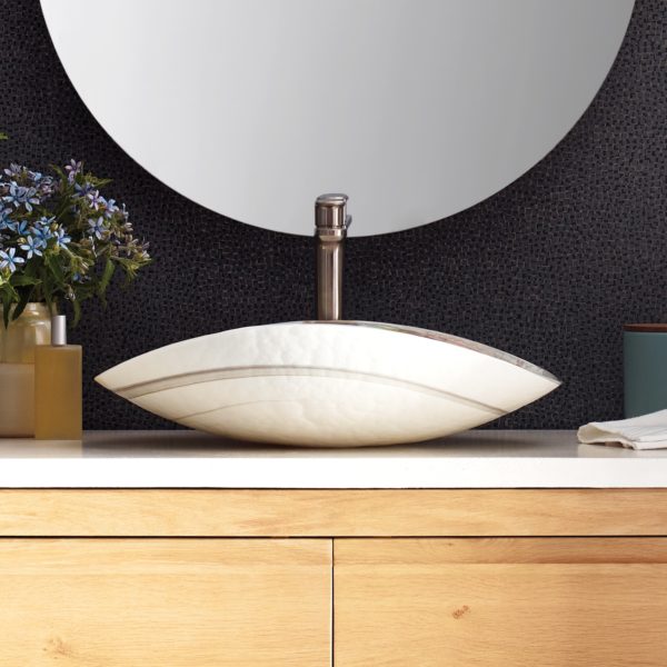 Native Trails Sorrento Series Glass Vessel Bathroom Sink