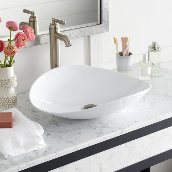 Native Trails Sorrento Series Glass Vessel Bathroom Sink