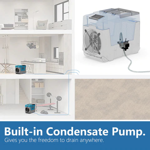 AlorAir LGR 850 180 PPD Commercial Dehumidifier with Pump