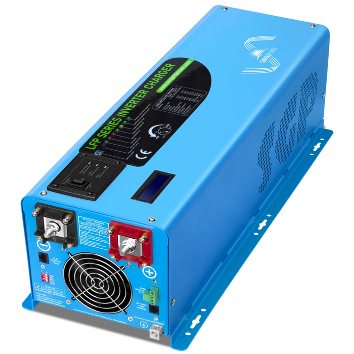 SunGoldPower 4000W DC 24V Split Phase Pure Sine Wave Inverter With Charger