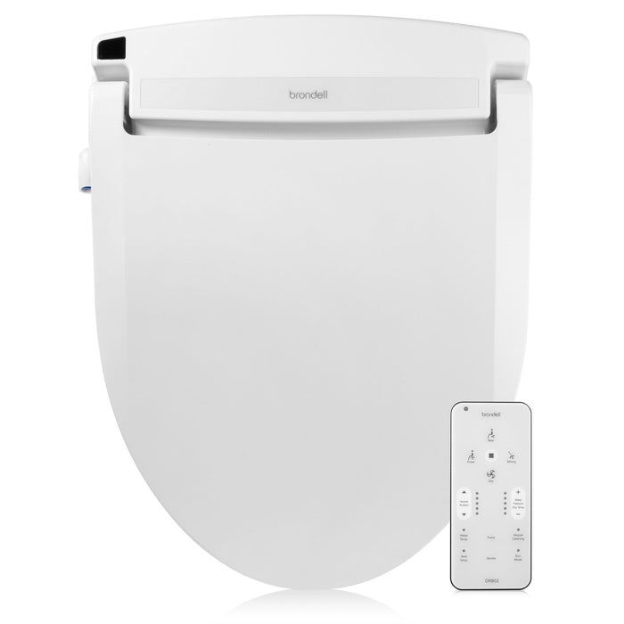 Brondell Swash Select DR802 Bidet Seat with Warm Air Dryer and Deodorizer