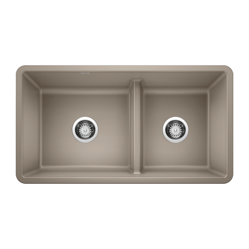 Blanco PRECIS 1¾ Low Divide 33in SILGRANIT Kitchen Sink