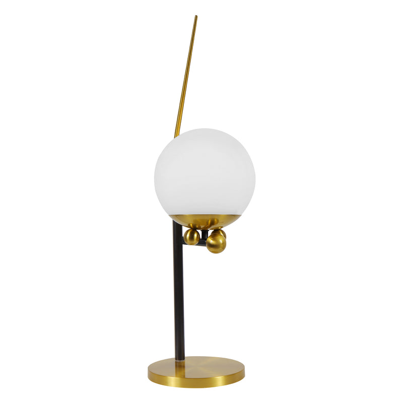 VONN Chianti 22" VAT6121AB Integrated LED Table Lamp in Antique Brass
