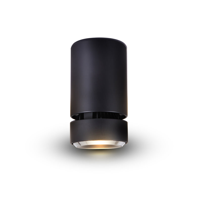 VONN ORBIT VMCL000701A020BL LED Surface Mounted Adjustable Downlight in Black