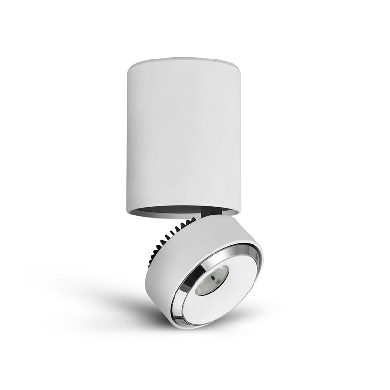 VONN ORBIT VMCL000701A020WH LED Surface Mounted Adjustable Downlight in White