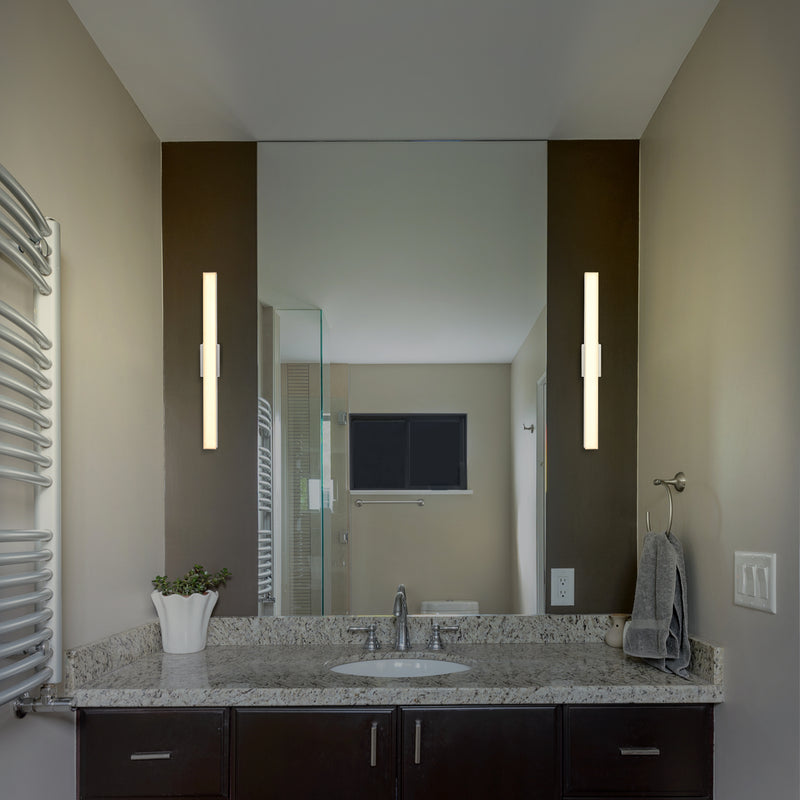 VONN Procyon VMW11200AL 24" AC LED Vanity Light in Silver