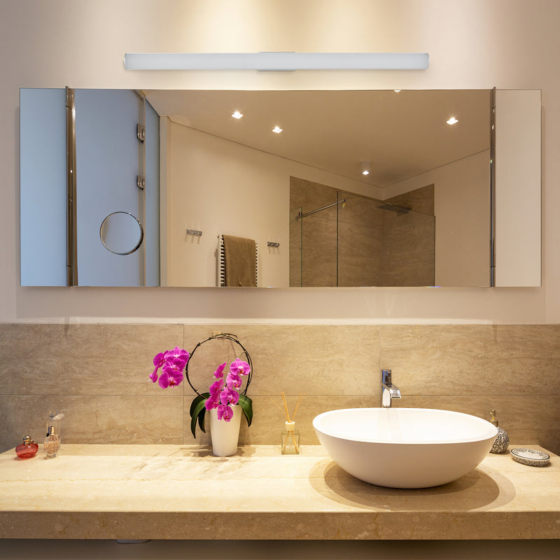 VONN Procyon VMW11636AL 36" Circular AC LED Vanity Light in Silver