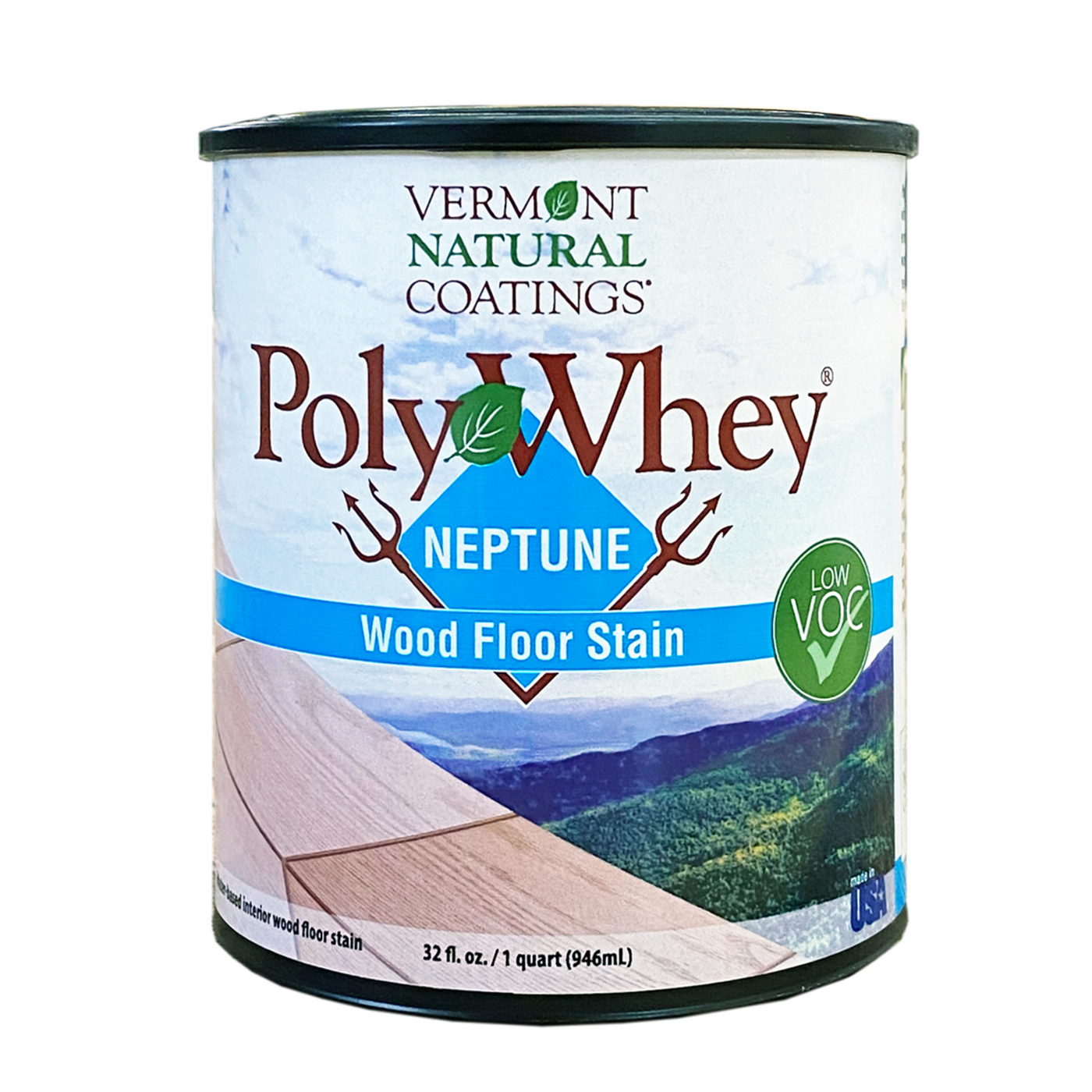 Vermont Natural Coatings Neptune Interior Floor Stain — Rise
