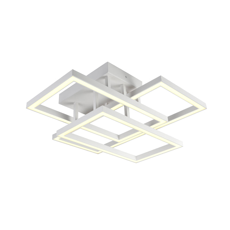 VONN Radium 28" VRCF49103WH Integrated LED Rectangular Ceiling Light in White