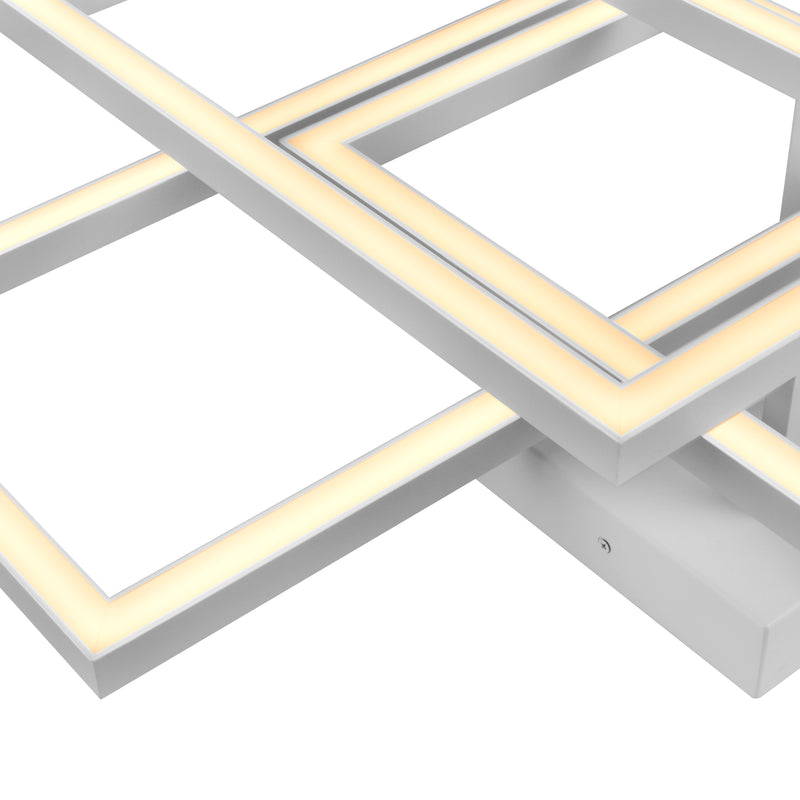 VONN Radium 28" VRCF49103WH Integrated LED Rectangular Ceiling Light in White